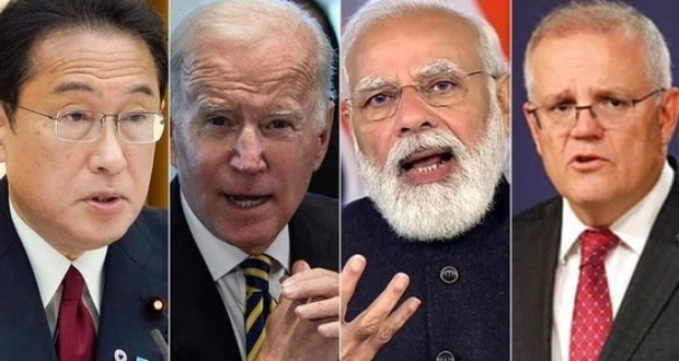 Leaders of Quad member countries: Japan PM Fumio Kishida, US President Joe Biden, Prime Minister Narendra Modi and Australian PM Scott Morrison.