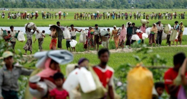 Displaced Rohingya in Myanmar. Photo Credit: Tasnim News Agency