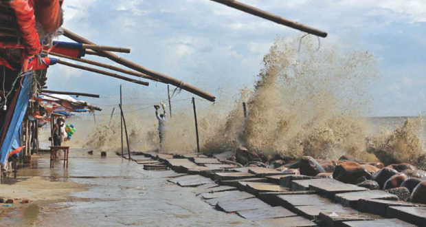 Over the past decades, Bangladesh’s tryst with extreme climatic events have continued to increase in terms of intensity and frequency. Photo: Anurup Kanti Das