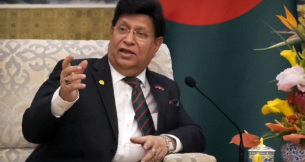 Bangladesh Foreign Minister AK Abdul Momen. File photo: Mark Schiefelbein/ Pool via Reuters