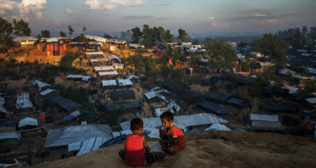 Rohingya camp in Cox's Bazar. Photo: TBS