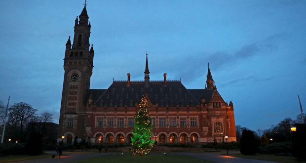 General view of the International Court of Justice (ICJ) in The Hague, Netherlands December 11, 2019. REUTERS/Yves Herman/File Photo