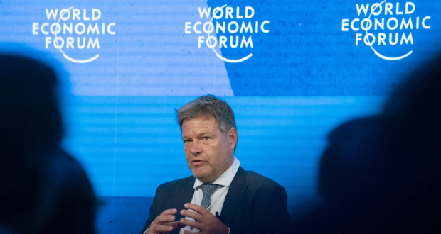 German Economic and Climate Protection Minister Robert Habeck says the European Union is likely to agree to an embargo on Russian oil within days 