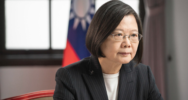 Taiwan's President says the threat from China is increasing 'every day' and confirms presence of US military trainers on the island